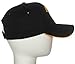 US Army Official License Structured Front Side Back and Visor Embroidered Hat Cap - Veteran Emblem Black