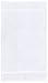 Amazon Basics Organic Cotton Hand Towels, Set of 6, White, 30 in x 18 in