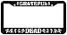 Grateful Dead License Plate Frame~ Approx 12.5" x 6"