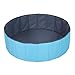 PlayMaty Ball Pits - Folding Portable Baby Kids Play Ball Pool Double Layer Oxford Cloth Not Need to Inflate Stable Ball Pool for Toddler (Balls Not Included) (Blue)