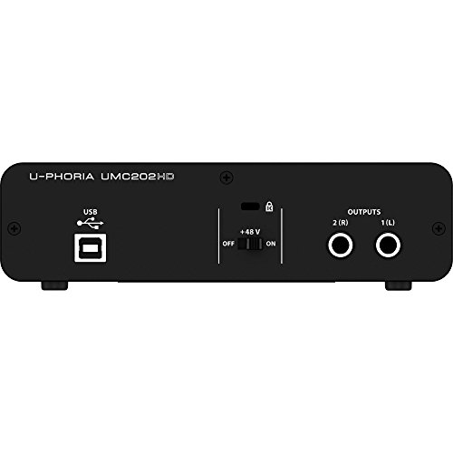 image for Photo Savings Behringer U-Phoria UMC202HD Audiophile 2x2 USB Audio Int