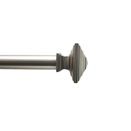 Home Decorators Collection Square Rod Set in Brushed Nickel - Image 2