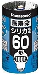 Amazon パナソニック 長寿命シリカ電球 100v 60w E26口金 Lw100v54wl パナソニック Panasonic 白熱 電球