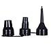 Electric Air Pump 110V AC/12V DC 2 Way Quick-Fill Air Beds Pump Attachments with 3 Nozzles for Inflatables Air Bed Mattress Float Pool Toy Flow