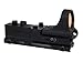 C-MORE Systems Tactical Railway Red Dot Sight, Click Intensity Switch, 6 MOA, 1x Magnification, Made of Aircraft Grade Aluminum, Ultra Bright, All Weather, Waterproof, Lightweight, Black