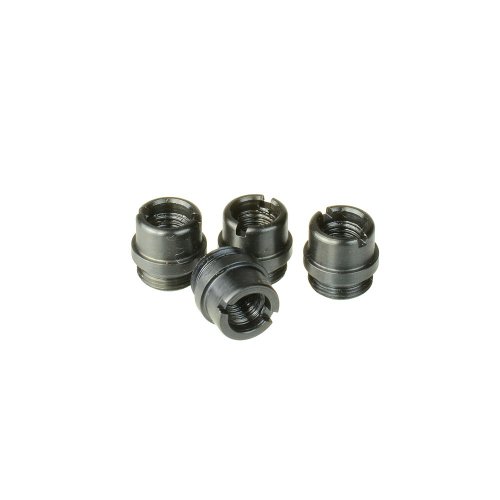 UPC 639713650259, 1911 Grip Screw Bushings with Blue Finish x4 pcs