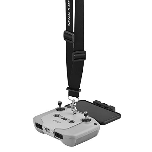 USIRIY-Einstellbar-Lanyard-Drone-Romote-Controller-Tragegurt-mit-Hakenadapter-Fuer-DJI-Mavic-Mini-2-Schwarz