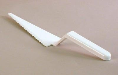 ClassicwareWhite Plastic Cake/Pie Cutter 5 Per Pack