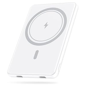 モバイルバッテリー マグセーフ 最大出力20W 充電器 薄型 ワイヤレス充電 マグネット 軽量 小型 大容量