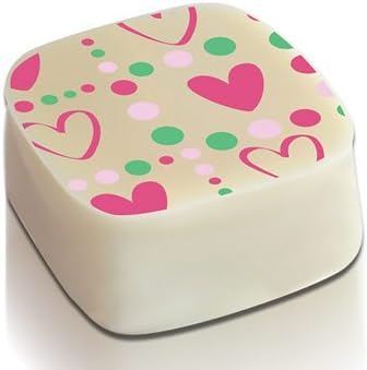 Chocolate Transfer Sheets Love Heart Design 2 x 200mm x 300mm