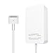 Macbook pro charger, New DDBOX 85w Magsafe 2 Power Adapter for Macbook Pro 17/15/13/11-Inch-T-tip.Compatible with all MacBooks produced after mid 2012 (White)