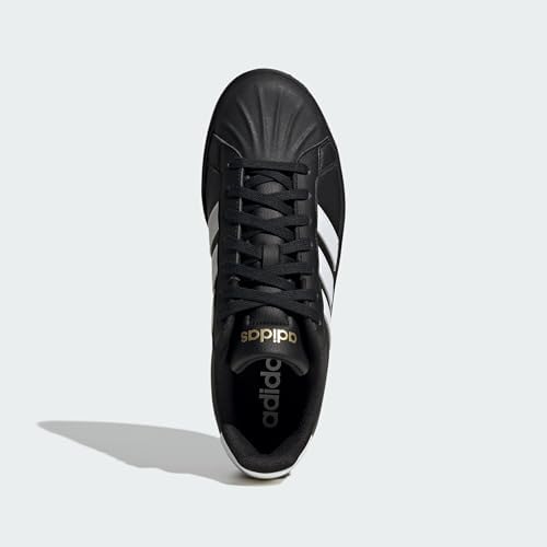 Sapatilhas Streettalk Masculinas, Core Black/FTWR Branco/Mate Gold, 42 EU