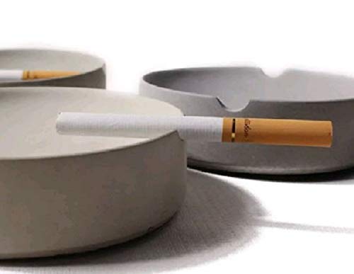 Minimalist Grey Concrete Ash Tray