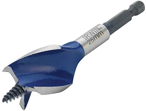 Blue Groove 6X Stubby Wood Bit 25 x 100mm, Multi-coloured, 25 mm x 100 mm