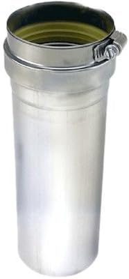 Z-Flex 3" x 18" Z-Vent Straight Pipe by Eccotemp Systems LLC