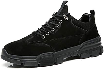 Lecmt ブーツ メンズ 黒 スニーカー ワークブーツ 秋冬 大きいサイズ アウトドア ウィンターブーツ イギリス風 作業ブーツ 通勤用 ワークシューズ 無地 メンズ靴 超特価sale開催 レースアップシューズ スポーツ 防滑 本革