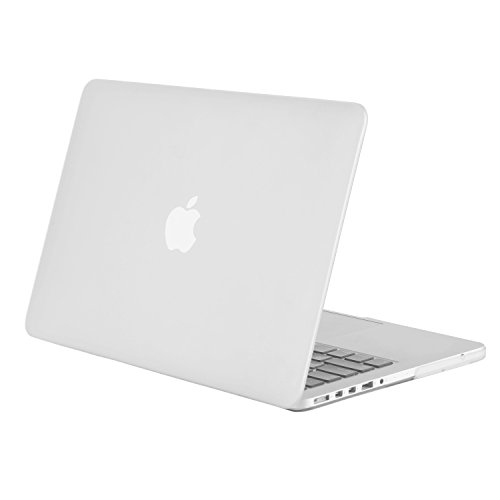 Mosiso Plastic Hard Case Cover for MacBook Pro 15 Inch with Retina Display No CD-ROM (Model: A1398), Frost