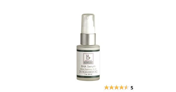 Amazon Com Be Natural Organics Bha Serum 1 Oz 30 Ml Beauty
