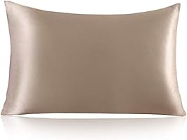 ZIMASILK 100% Mulberry Silk Pillowcase for Hair and Skin Health,Both Sides 19 Momme Silk,1pc (King 20''x36'', Mint Green)
