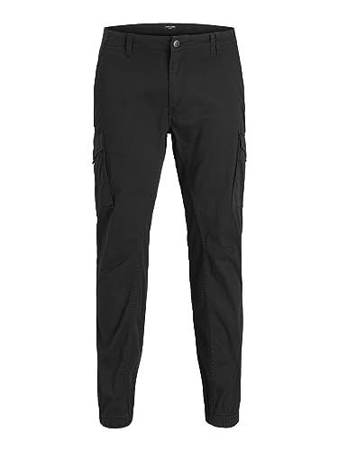 JACK & JONES Herren JJIPAUL JJFLAKE AKM 542 Black PS Hose, 46/32