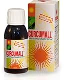 High Absorption Curcumall Patented Liquid Curcumin and Turmeric (125ml bottle) with Ginger: Natural, Zero Allergens, Vegan, Kosher, No Side Effects