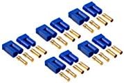 EC5 5mm Banana Plug Male Female Gold Bullet Connector for RC ESC Motor LIPO Battery (5 Pairs)