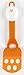 Joie Lil' Flip Egg Spatula, Slotted and Compact Turner, Multi-Use Flipper for Any Food From Burgers to Pancakes, Durable Nylon, Heat Resistant Up to 400 Degrees
