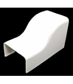 XX-Large Latching Cable Raceway - 2 Pack, 5ft Each (10ft Total), 2"W X 1.5"H, White PVC Cord Cover With Adhesive
