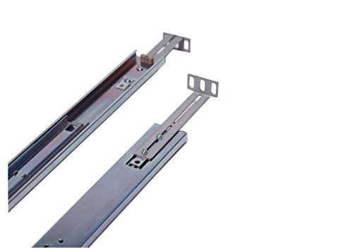 1U Universal Ball Bearing 26" Sliding Rail comes with front and rear adjustable depth rackmount brackets for standard 19" or 23" EIA310 server rack - Thumbnail 7