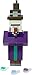 Mattel Minecraft Potion Throwing Witch Basic Figure