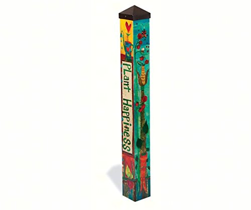 Magnet Works MAILPP226 Plant Happiness 3 ft Art Pole 4×4