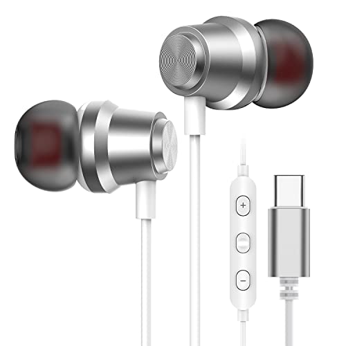 Innens USB C Headphone, Type C Wired Earbuds with Microphone and