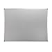 4 THOUGHT Fabric Bulletin Board 36 x 24 Inches Wall Mounted with Silver Aluminium Frame Message Memo Pin Board for Display and Organize Office or Classroom, 3 x 2 Feet, 10 Push Pins Included, Gray