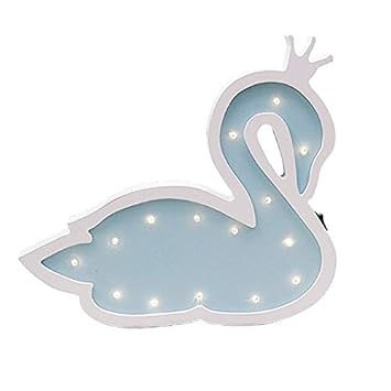 swan lamp nursery