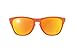 Oakley 24-344 Discontinued- Frogskins Mesa Orange w/Fire Iridium