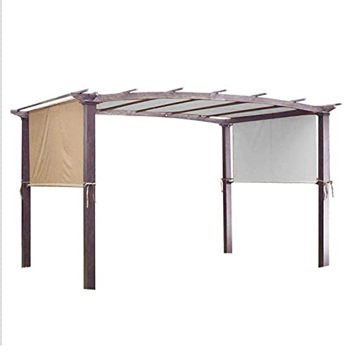 Huaji Pavillon-Vorzelt, Sonnensegel, robust, langlebig, Ersatz-Markise für Pergola-Strukturen, nur Abdeckung, keine… – Bild 6