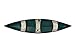 Sun Dolphin Mackinaw Canoe (Green, 15.6-Feet)