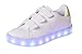 Santiro Kids 7 Colors LED Light up Sneakers for Boys Girls(Toddler/Little Kids/Big Kids)