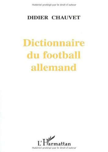 Dictionnaire du football allemand