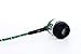 Tweedz Green Headphones with Mic and Controls - in-Ear Earbuds Durable, Tangle-Free, and Braided Fabric Wrapped Cords and Noise Isolating Ear Buds