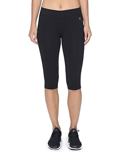 Danskin Leggings pour Femme, Noir, 1X