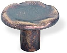 Schwinn 22726 button Furniture Knob/Zamak, diameter 30 MM, Antique pewter, Silver