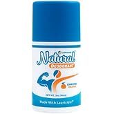 Lauricare Natural Deodorant - Aluminum Free - Plant Based Formula for Men and Women - 3oz Roll-On Deo Made with Lauricidin