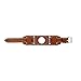V-MORO Compatible with Apple Watch Band 38mm 40mm Series 4/3/2/1 Cuff Bracelet Leather Band for Apple Watch Series 4,3,2,1, Sport, Replacement for Hermes, Nike+, Edition, (Cuff Bracelet Brown 38mm)
