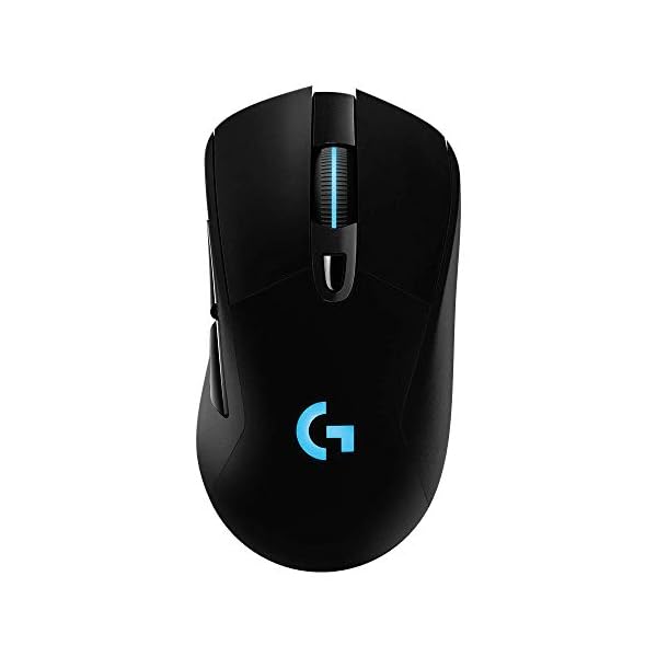 Logitech G703 Lightspeed Wireless Gaming Mouse W/Hero 25K Sensor, PowerPlay Compatible, Lightsync RGB, Lightweight 95G…