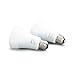 Philips 453092 Ambiance A19 2 Retail Hue White 60W Equivalent Dimmable LED Smart Light Bulb (Compatible with Alexa, Apple Homekit, and Google Assistant), 2-Pack (Certified Refurbished)