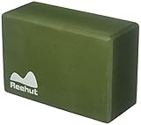 REEHUT Yoga Blocks 1-PC/ 2-PC, High Density EVA Foam Blocks to Support and Deepen Poses, Improve Strength and Aid Balance and Flexibility - Lightweight, Odor Resistant
