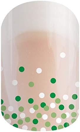Jamberry Nail Wraps by M Network Emerald Love ~ St. Patricks Day ~ Half Sheet