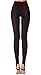Anmengte Winter Womens 6 Pack Warm Stretchy Elastics Leggings, (Green, Purple, Red, Brown, Navy, Grey), One Size