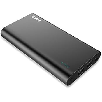 Jackery Titan 20100 mAh Portable Charger Battery Pack 3.4A (Max) Output for Each Port Superior Charging Speed Smart Fit Technology Aluminum Shell - Black
